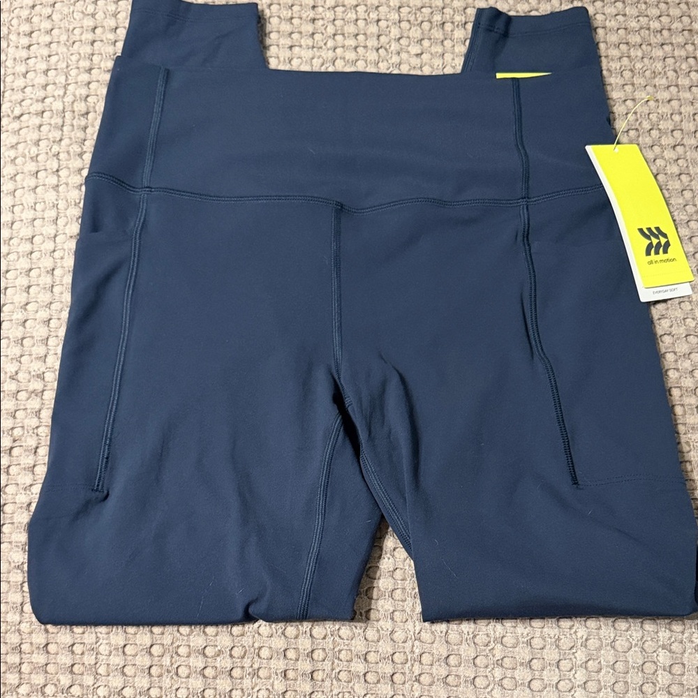 All in Motion Navy Leggings